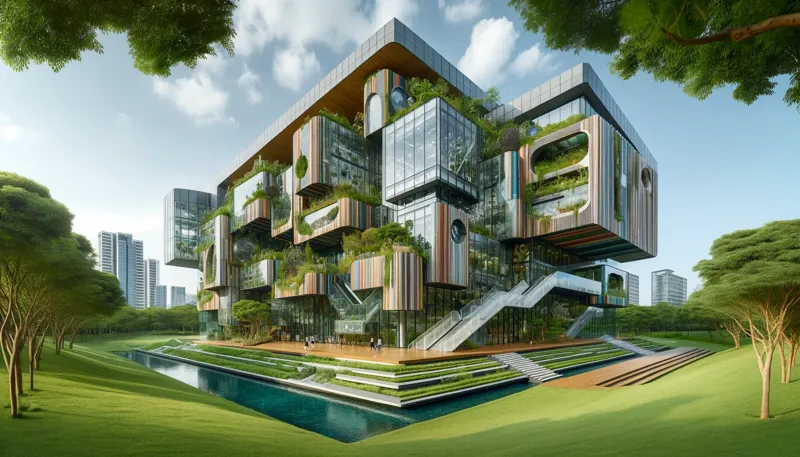 Användningen av återvunnet material i modern arkitektur