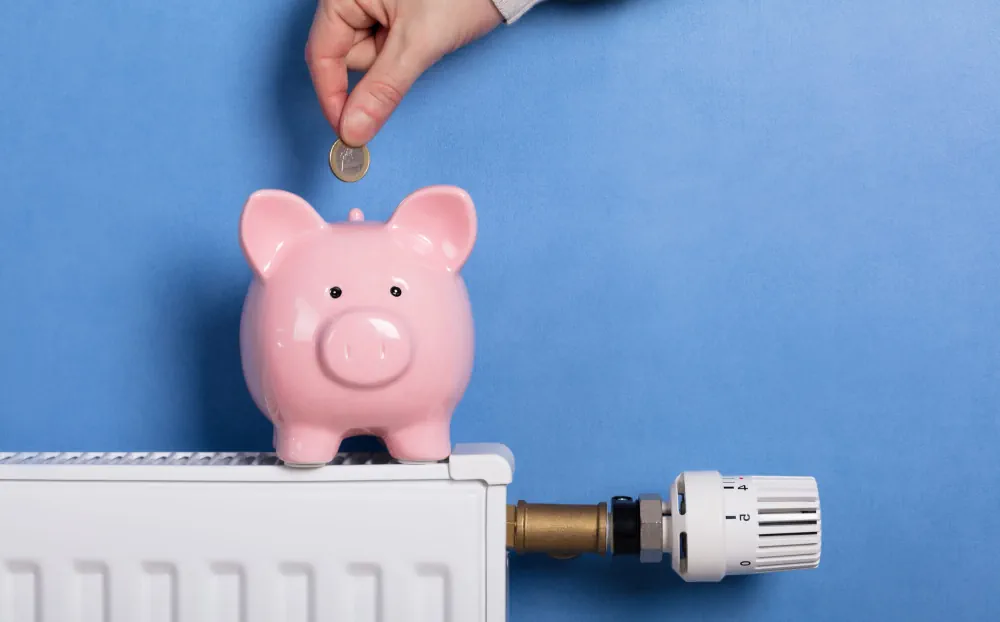 minska värmekostnader