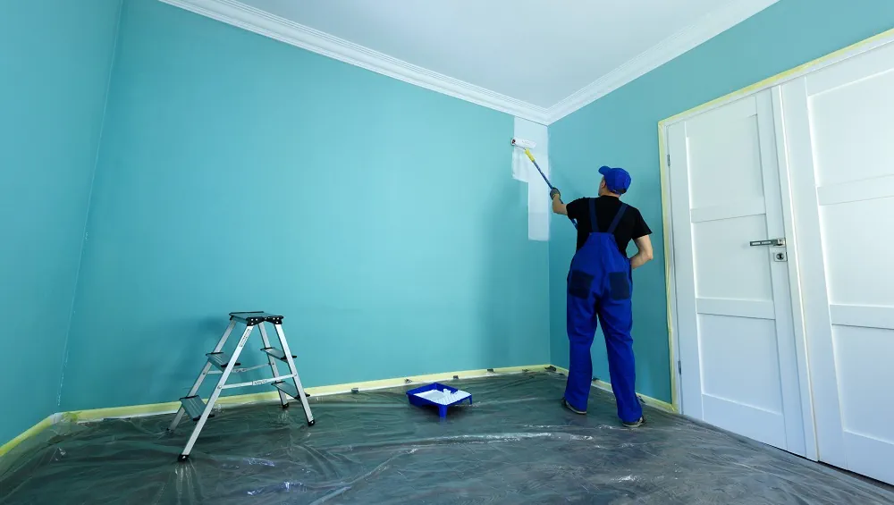 Hur målar man en vägg