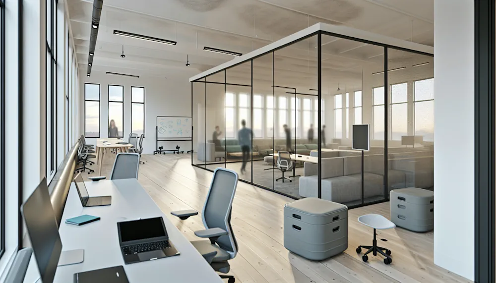 Hybridkontoret i praktiken